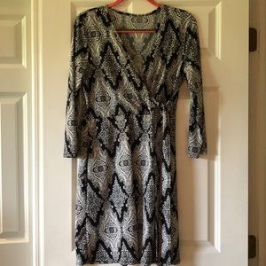 EUC 3/4 Sleeve MIDI Dress (L)